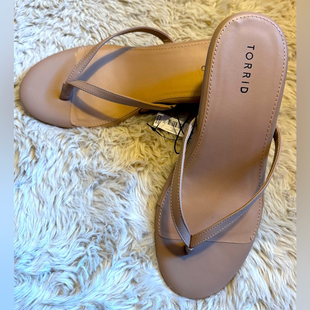 Torrid Nude Wedge Sandal
